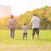 Mother,Playing,With,Son,In,The,Field.,Happy,Family,Life